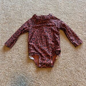 GAP Baby Leopard Print Swimsuit